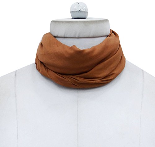 Long Cotton Soft Summer Scarves Square Solid Fashion Women Wrap 40" x 40" Inches4