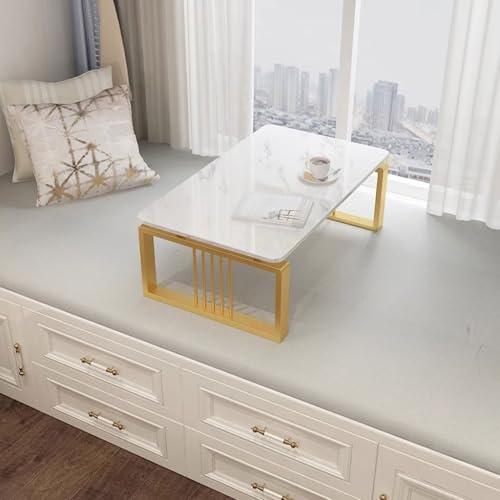 Mesa de mármol Chabudai pequeña mesa baja de tatami para salón 8