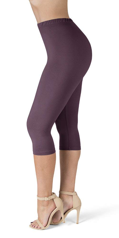 SATINA High Waisted Capri and Full Length Leggings Yoga