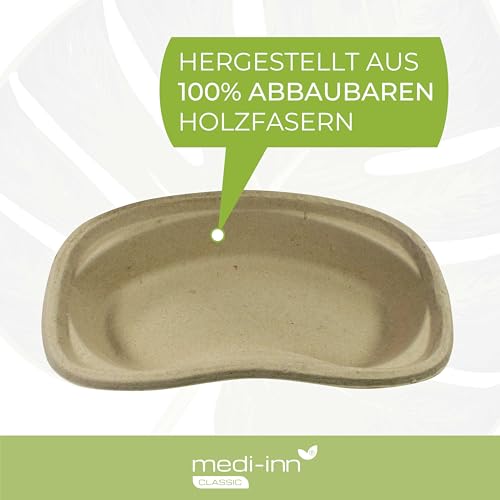 Medi-Inn+ Nierenschalen aus Pappe | Einweg-Pappnierenschalen | stabil & vielseitig einsetzbar (50 Stück) – Ansicht 5