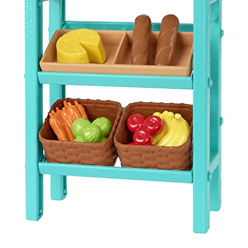 Barbie Farmers Market Playset, Doll (Blonde), Market Stand, Register, Vegetables, Bread, Cheese & Flowers, Great Gift For Ages 3 Years Old & Up #TOP2