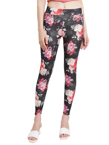 Image of POPWINGS Casual Solid Jeggings for Women || Jeggings for Women High Waist || Stylish Western Women Jeggings for Summer Wear Multicolour