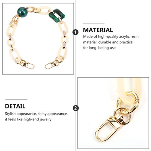 WINOMO - Catena in acrilico, 40 cm, con manico