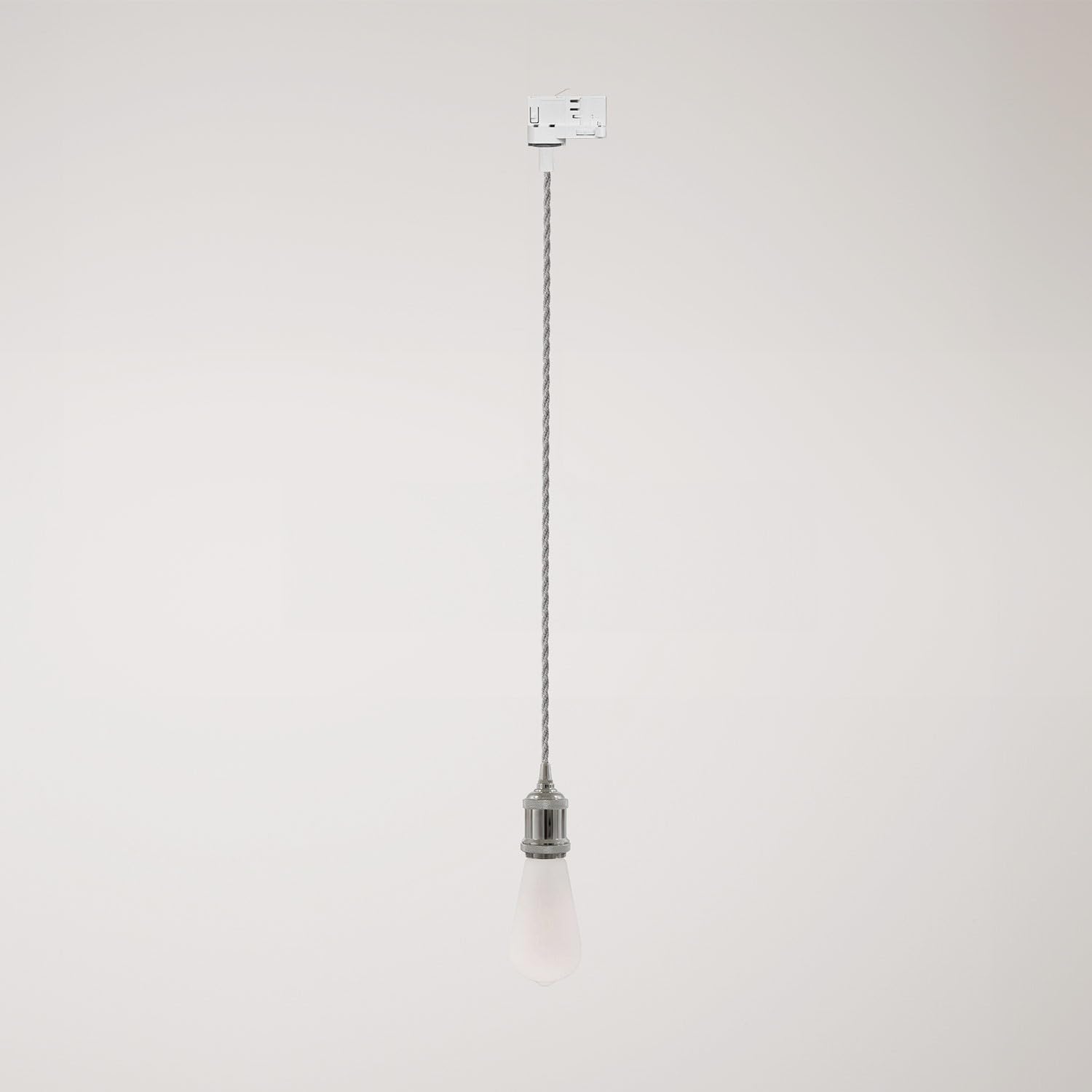 creative cables - Suspension vintage sur rail avec câble tressé - Ampoule incluse