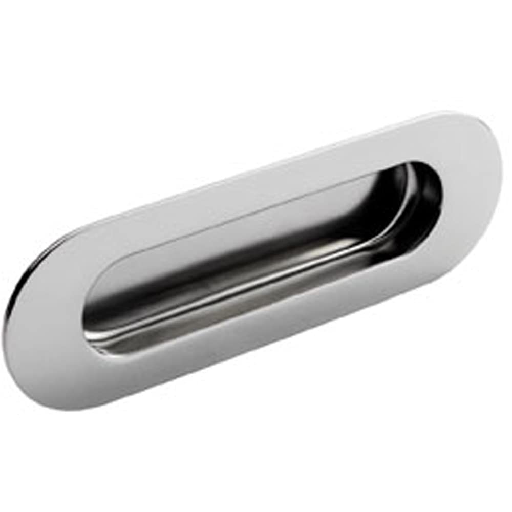 Loops Recessed Flush Pull 120 x 41mm Stainless Steel