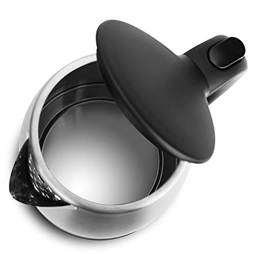 Aigostar Wasserkocher Edelstahl 1,7 L, 2200W Elektrischer Wasserkocher mit Kalkfilter, Kabellos, Abschaltautomatik… – Bild 3