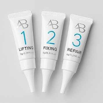 Lash & Brow Lift & Lamination Kit 3-Step System, Semi-Permanent Curl & Shape, Lasts 68 Weeks, Vegan & Cruelty-Free, Up to 20 Uses, Salon & Home