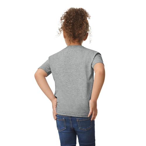 Gildan unisex child Toddler T-shirt, 2-pack T Shirt, Sport Gray, 2T US - image 5
