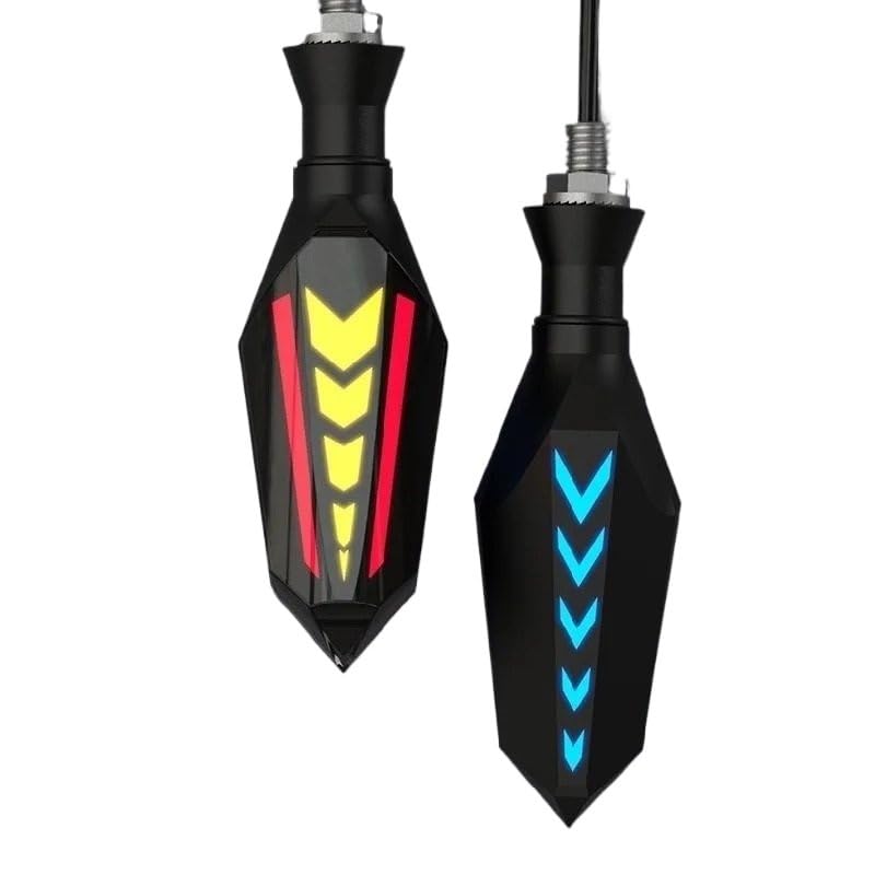 Clignotants LED moto universels pour rouler en sécurité jour et nuit