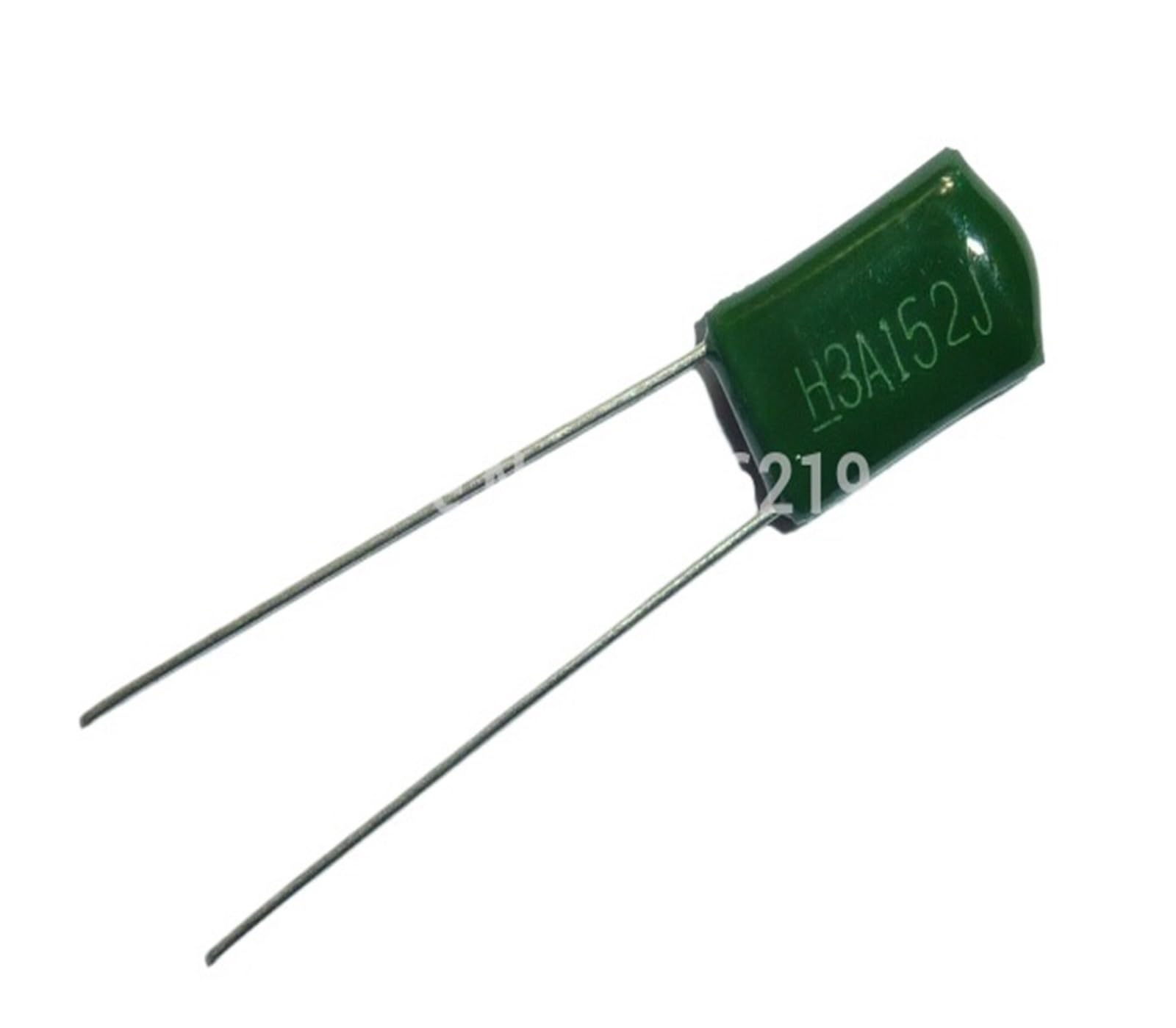 ICXLPMC 100pcs Mylar Film Capacitor 1000V 3A152J 1500pF 1.5nF 3A152 5% 1KV Polyester Film capacitor