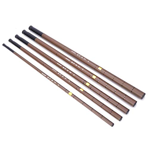 SangZhong Pesca 2.7-6.3m de Rod Ultraligero Polo Super Hard telescópica de Fibra de Carbono caña de Pescar (Size : 3.6m)