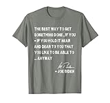 Funny Joe Biden Anyway Quote Speech 2021 Press Conference T-Shirt, Men, Olive Heather, X-Large