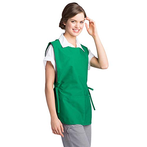 Uncommon Threads Unisex Cobbler Apron 20W X 28L, Kelly, One Size