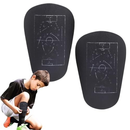 Espinilleras de fútbol que no se caen para evitar golpes en niños