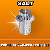 dishwasher salt 5kg powerful crystal, limescale remover on your glassware and water softener, life & improving its performance, 99% purity (2 pack) - Image 2