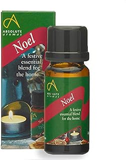 Absolute Aromas Noel Festive Essential Oil with Cinnamon, Clove, Frankincense, Orange, Myrrh and Pine Oil - Great for diffusing at Christmas (10ml)