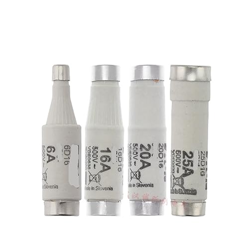 Fusible 6D16 500 Vca cartouche bouteille pour tableau électrique