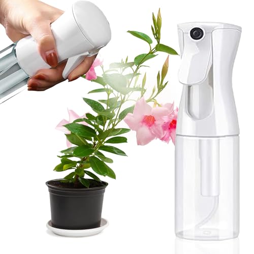 Tempotech ® 2 Unidades Pulverizador Agua Peluqueria De Vidrio | Spray Agua Pelo 220ml | Fina Niebla Para Peinado | Regadera De Plantas |Spray Para Mascotas | Limpieza | Blanco