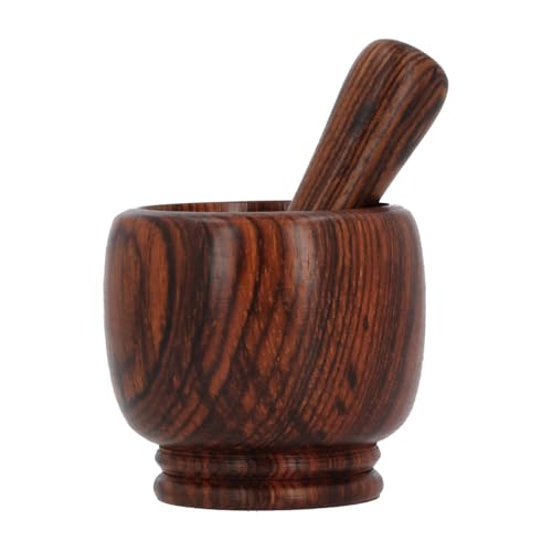 Handmade Mortar and Pestle Set Small - 2.75 Inch Granadillo Wood Pilon