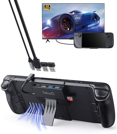 Steam Deck Dock, 7-in-1 Steam Deck Docking Station mit M.2 NVME 