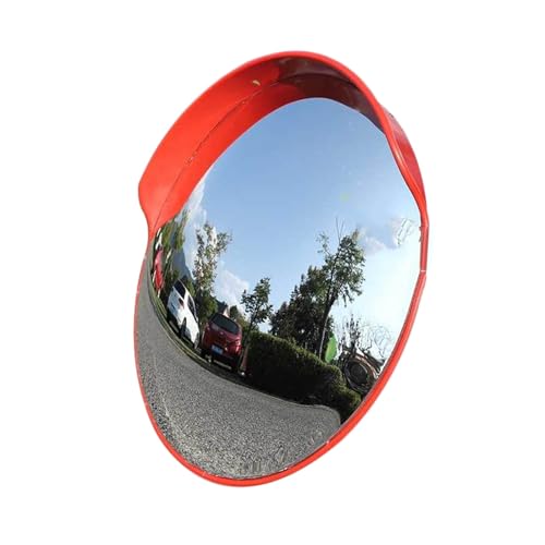 Miroir convexe incassable haute visibilité avec fixation murale orientable - 2