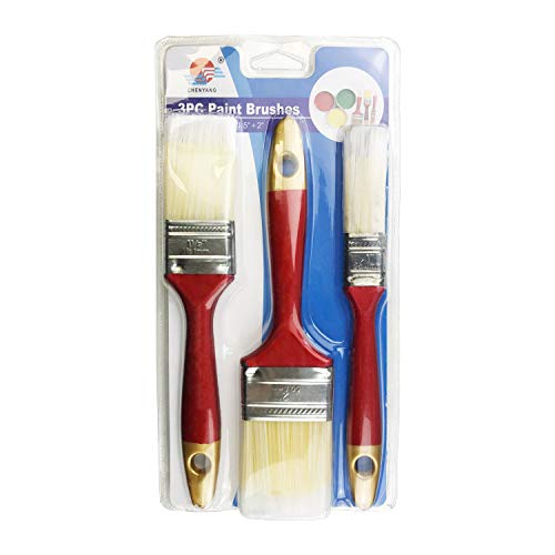 AURSTORE BASA Lot de 3 pinceaux pour peinture