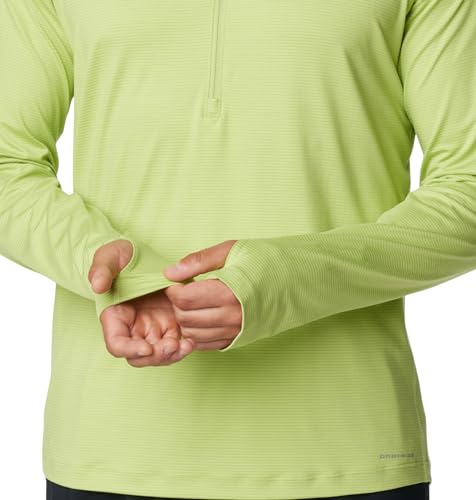 Image of Columbia Men's Endless Trail Half Zip Mesh Long Sleev
