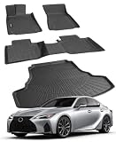 Floor Mats for Lexus is 2027 2015-2026 RWD IS200t/IS250/IS300/IS350
