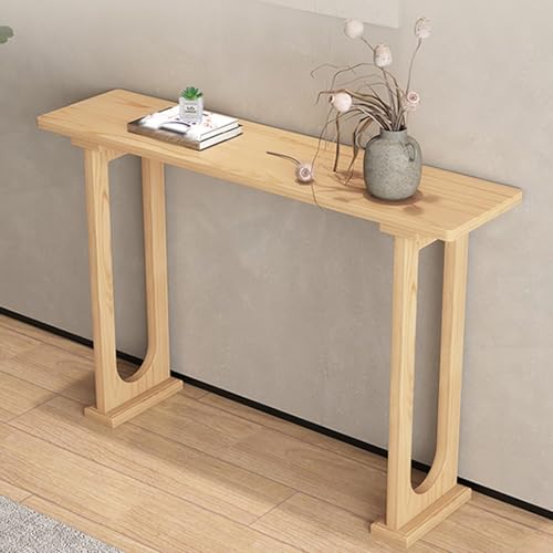 Mesa de sofá de madera para decorar el salón y organizar el pasillo 2