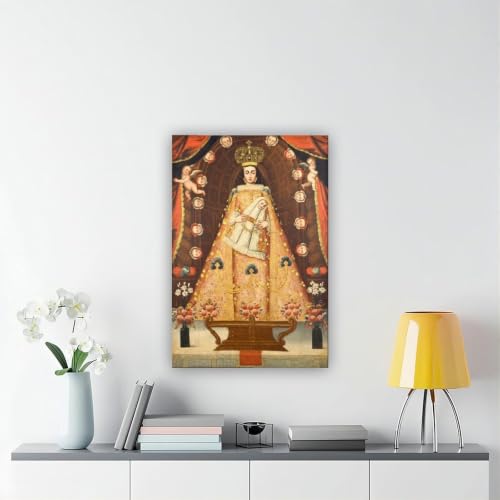 Impression sur toile Notre Dame de Bethléem cadre suspendu - 6