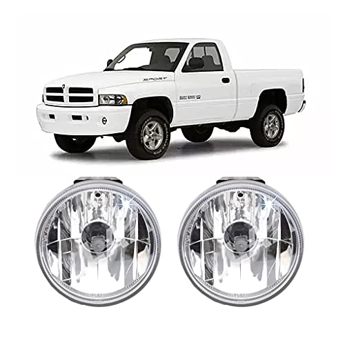 ๐ Flash Sale Concept Fog Lights for 1999-2002 Dodge RAM 1500 2500 3500 Sport Package Clear Driving Fog Lights Lamps Pair with Switch & Harness ๐ Flash Sale Concept Fog Lights for 1999-2002 Dodge RAM 1500 2500 3500 Sport Package Clear Driving Fog Lights Lamps Pair with Switch & Harness