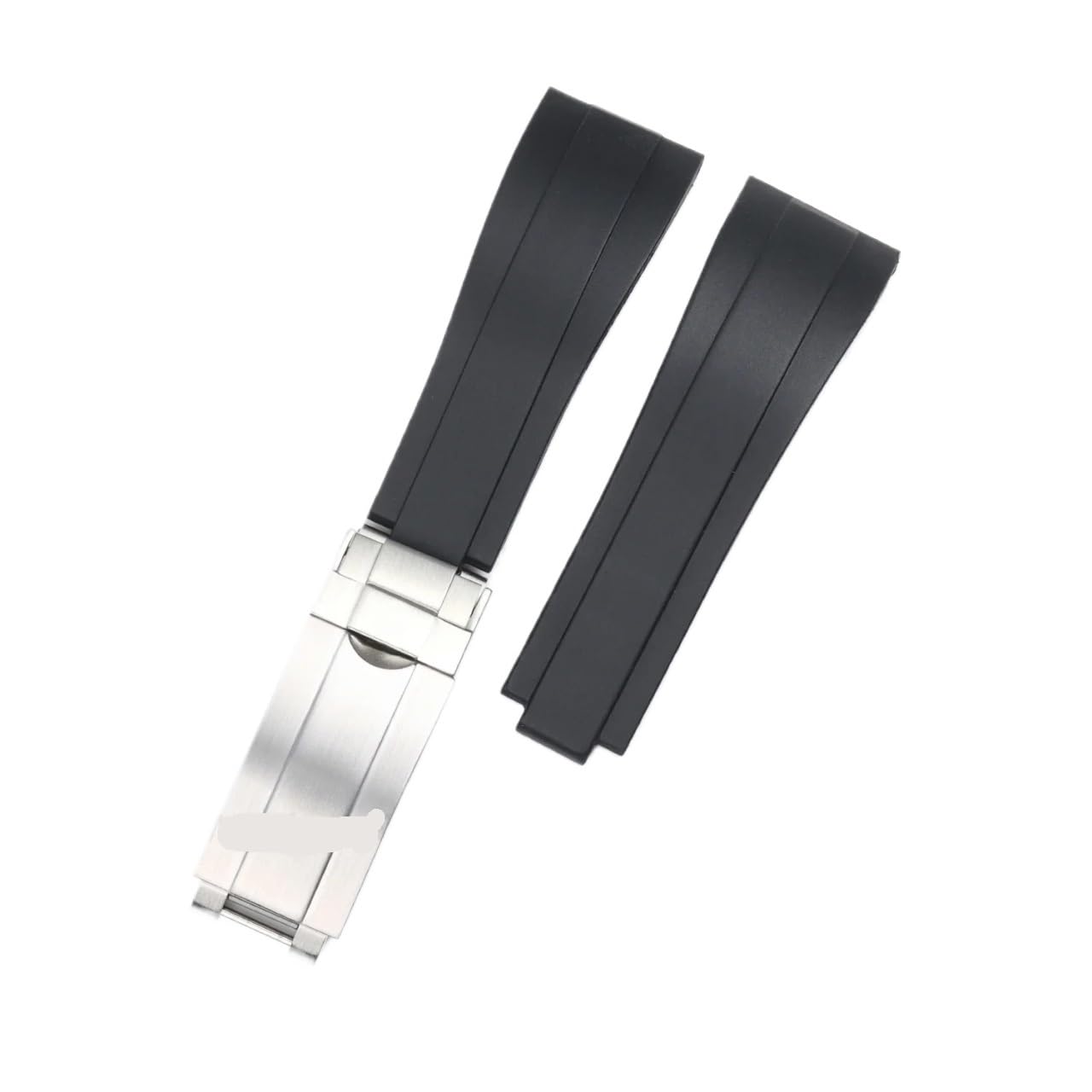 Gummi-Silikon-Armband Passend For Rolex DAYTONA SUBMARINER GMT Yacht-Master Strap Taucherarmband Feinabstimmungsschnalle