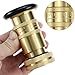 QWORK Brass Fire Hose Nozzle,1