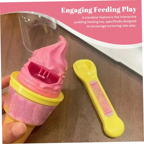 Jouets d'alimentation pudding interactif et dînette de collation pour filles - 6