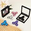 SCIONE 1PC Fidget Spinner in Metallo – Trottola ad Alta Velocità per Adulti & Bambini – Gioco Sensoriale Anti-Stress con Cuscinetti Rimovibili – Perfetto per Ufficio, Scuola & Regali (Nero) #1