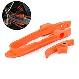 JFG RACING Plastics Chain Slider Swingarm Guide Clamp For SX SXF 125 200 250 350 450 525 11-15