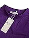 SeSe Code Plus Size Work Long Sleeve Blouse for Women Dressy Empire Waist Tunics Loose Fitting Tops Wear with Leggings Purple