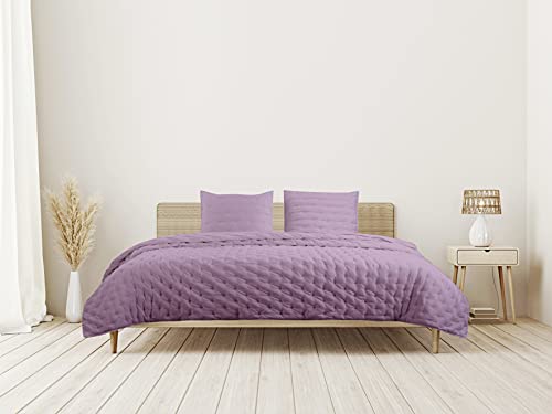 Tagesdecke in Pfirsichhaut-Optik, 180_x_240_cm, Rosa