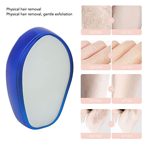 Removedor de pelos de cristal, removedor de pelos indolor e lento, removedor de pelos da pele morta