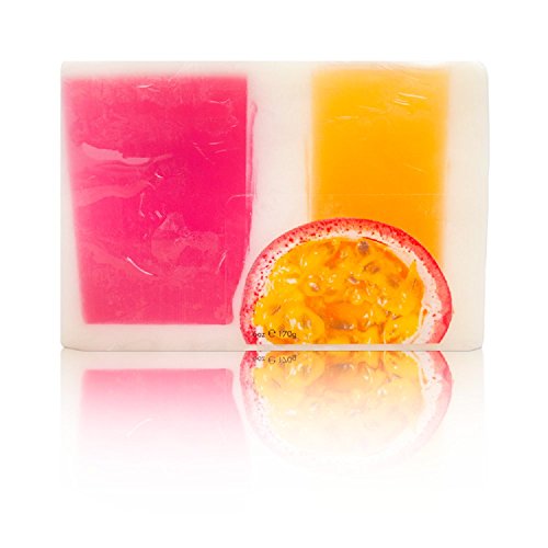 Maui Soap Company Hawaiian Kukui, Coconut And Trpoical Fruit Extract Soap 6 oz (Lilikoi)