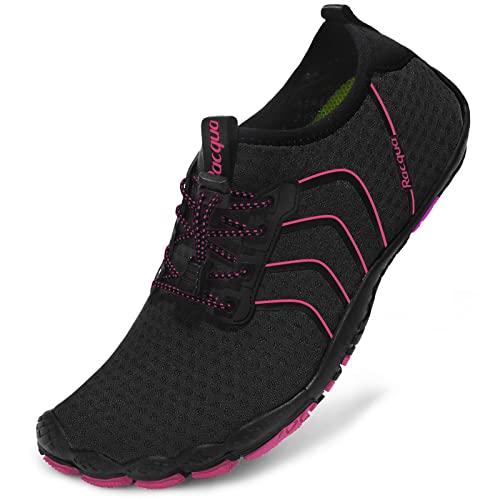 Image of Racqua Water Shoes Quick Dry Barefoot Beach Aqua Sport Swim Surf Pool Hiking Diving Walking for Men Women
