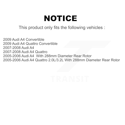 CMX Rear Left (Driver Side) Disc Brake Caliper SLC-19B3415 Replacement For Audi A4 Quattro by CMX - Image 2