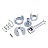 Car Door Lock Repair Kit Front Door Lock Repair Kit Door Lock Cylinder Repair Kit Front Left Right Door Lock Cylinder Repair Kit Replacement Parts for E46 3 Series 1998-2005 #4