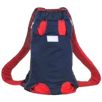 Mochila Canguru Para Cachorro Avuk Pet (Marinho, P)