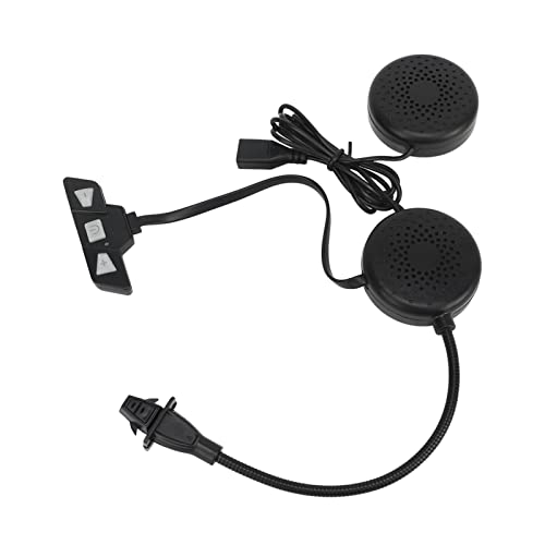 Spyminnpoo Helmet Earphones, 35 Hours Running Time Automatic Answering Motorcycle Helmet Headset Headphones Bt Earphones For Riding Motorcycle Skiing #TOP29
