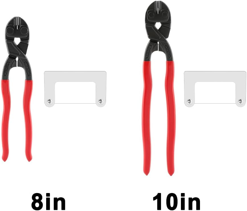 8 Inch Mini Bolt Cutters, Compact Bolt Cutters with Mini Wire Saw, Heavy Duty wire cutter for Cables, Rivets, Chains and Small Screws