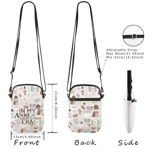WCGXKO Classic Literature Gift In My Anne Era Crossbody Bag Bookworm Gift Book Nerd Merch2