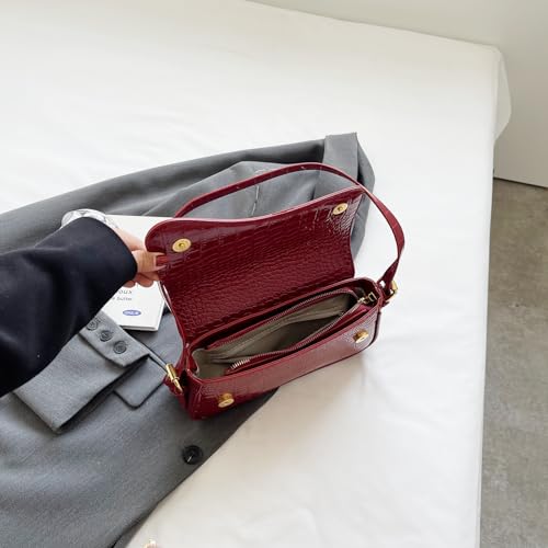 PU Leather Tote Bag for Women with 2 Removable Straps and Zipper Closure - Image 4