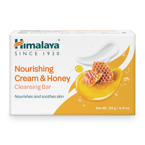 Himalaya Nourishing Cream &amp; Honey Cleansing Bar Soap, 4.41 oz, 1 Pack