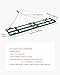 VEVOR Drag Harrow, 8 ft Heavy Duty Tow Behind Drag Harrow with Adjustable Bars & 72 in Chain, Driveway Grader Landscape Rake for ATV, UTV, Tractor, Mower Tow Behind Yard Lawn Leveling Tool